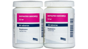 Антикоагулянты основные препараты