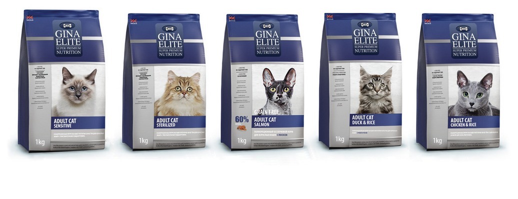 Обзор сухого корма Gina Elite Super Premium Nutrition