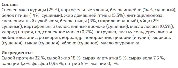 Обзор сухого корма Wahre Liebe