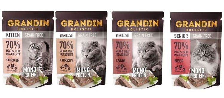 Обзор влажного корма Grandin