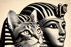 От мышеловов до божеств: как древние египтяне изобрели первые аксессуары для кошек