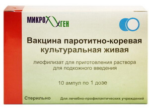 прививка от паротита