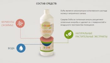 преимущества средств Dufta