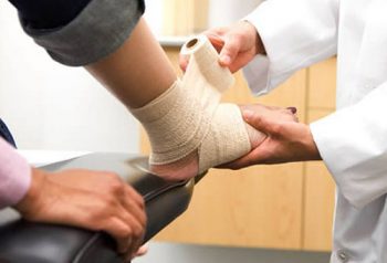 бинтование эластичным бинтом