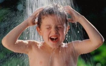 холодный душ