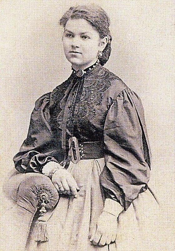 блузка в 19 веке