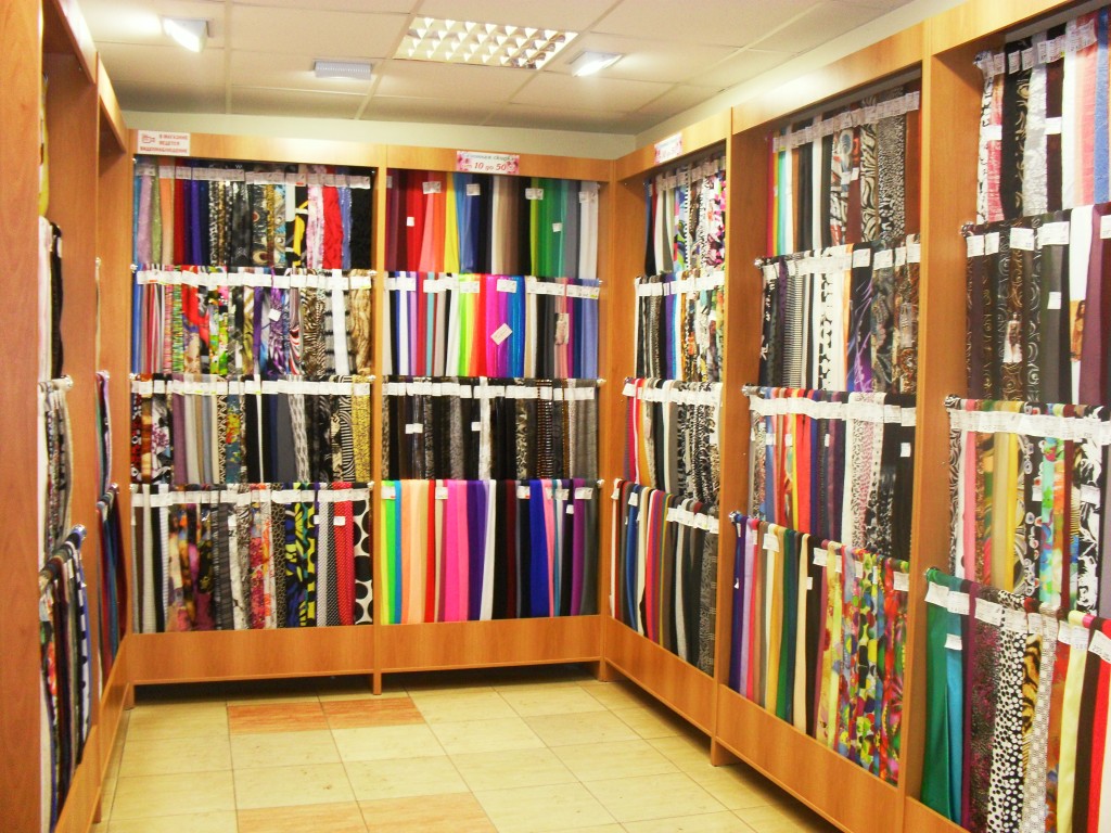 магазин тканей