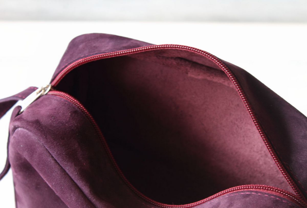 сумка из велюра