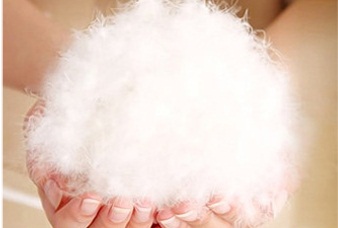 био-пух в руках