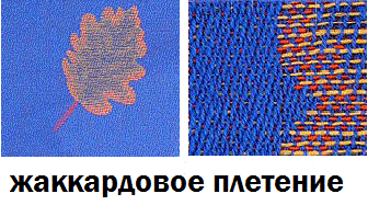 жаккардовое плетение