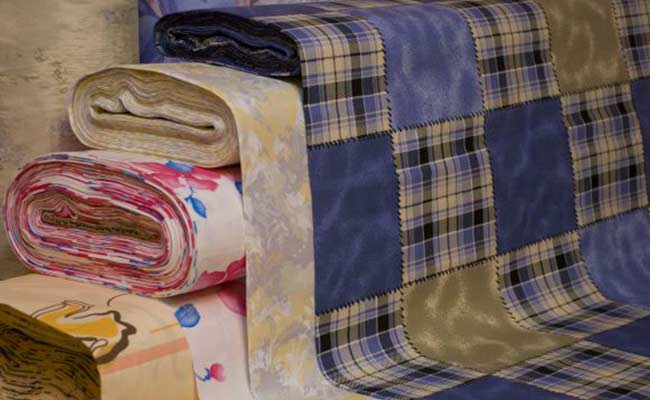 рулоны тканей