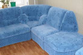 диван обитый флоком