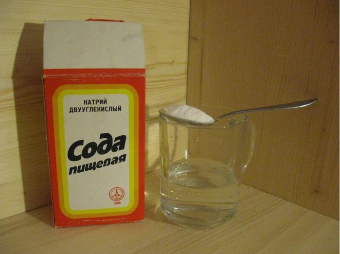 сода для чистки меха