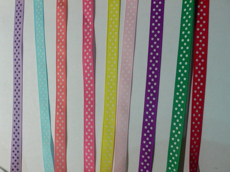 репсовая лента для декора