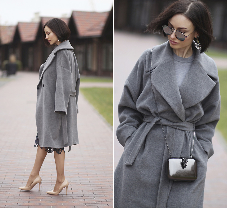 пальто драп