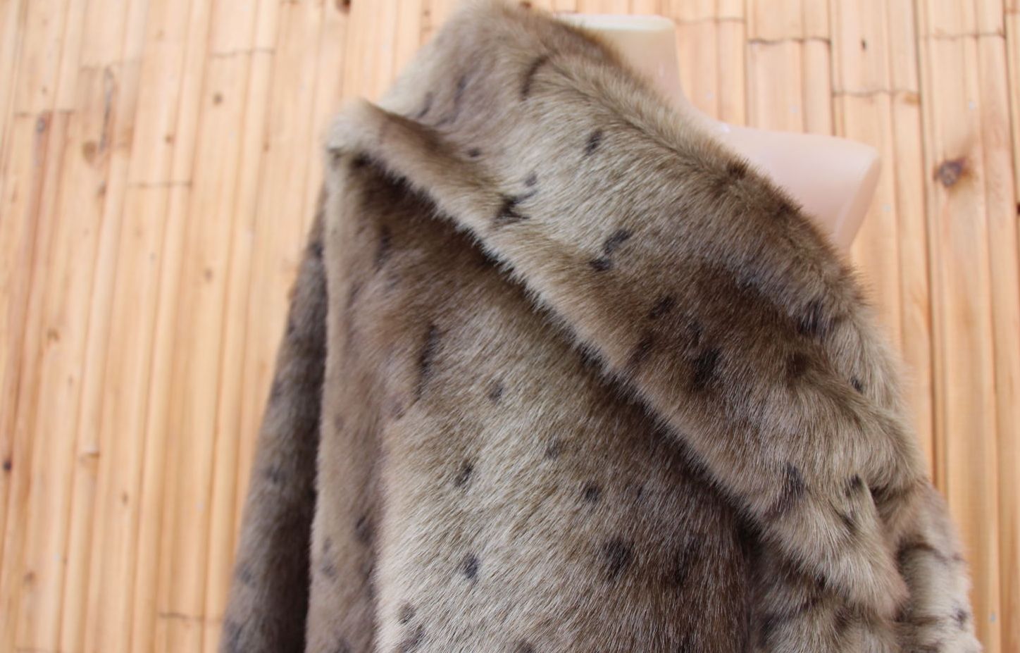 искусственный мех на манекене