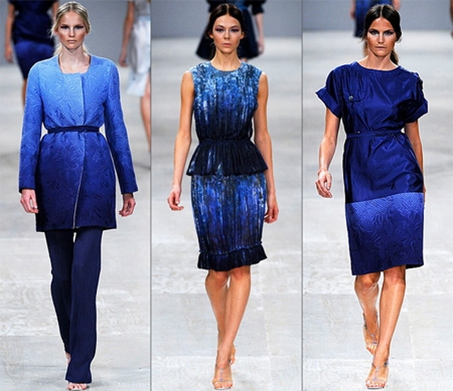 деграде на подиуме