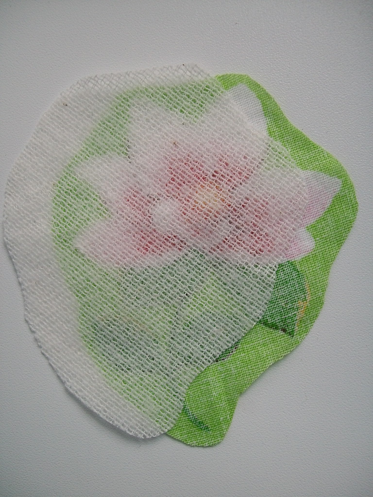 приклеить дублерин