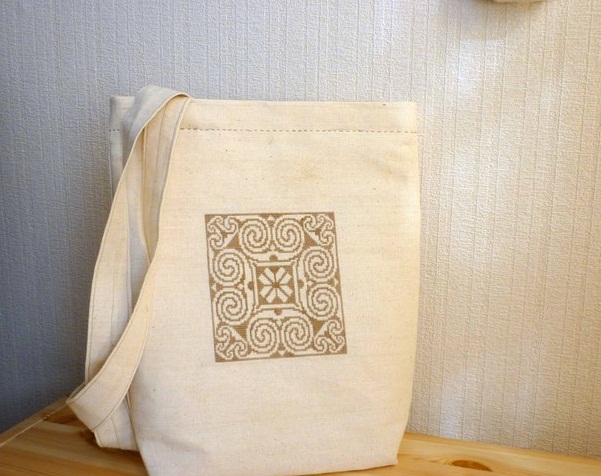 сумка из двунитки