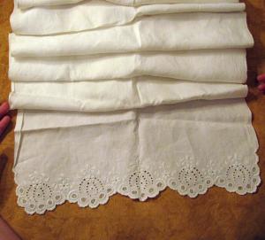 линон белого цвета