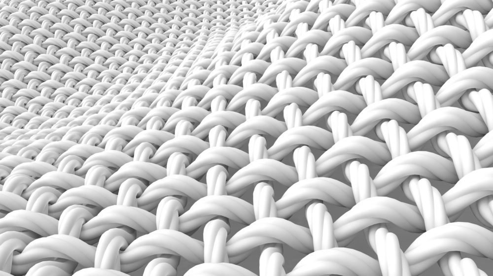 Виды переплетений нитей в ткани